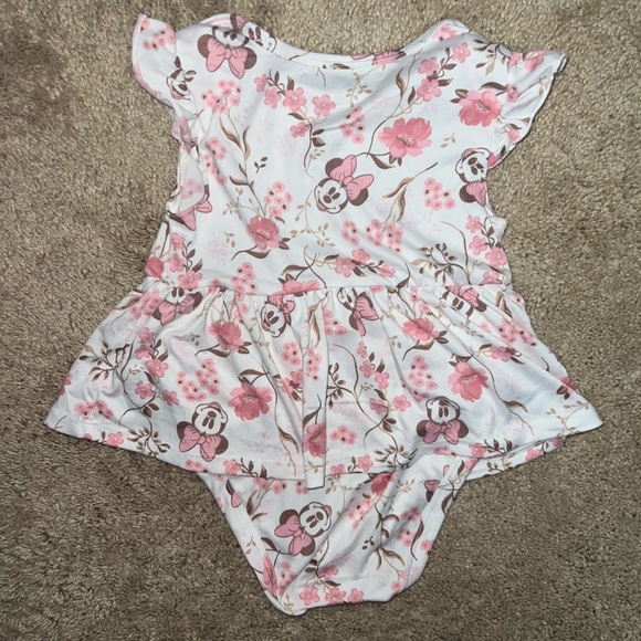 Disney Baby Skirted Onesie Minnie Mouse Size 24 Months - Picture 6 of 6